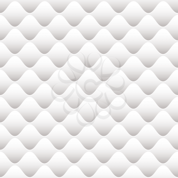 White pillow background with seamless tile design