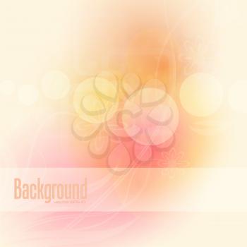 Royalty Free Clipart Image of an Abstract Background With Space for Text