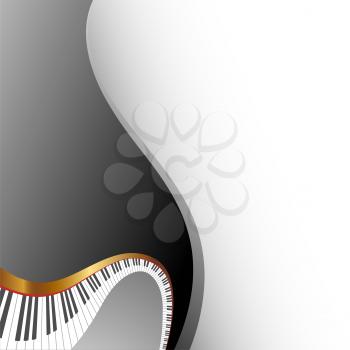 Royalty Free Clipart Image of a Keyboard Background