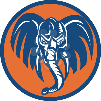 Royalty Free Clipart Image of a Elephant