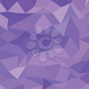 Low polygon style illustration of a icebergs abstract background.