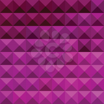 Low polygon style illustration of a byzantine purple abstract geometric background.