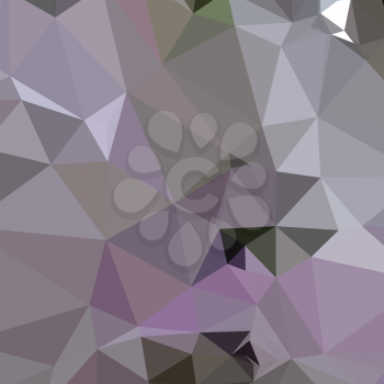 Low polygon style illustration of an antique fuchsia purple abstract geometric background.