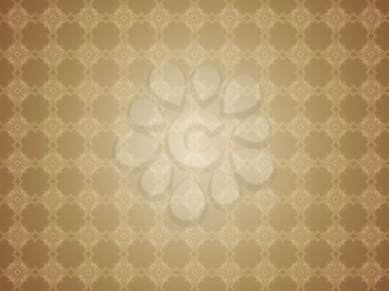 Royalty Free Clipart Image of a Beige Background With a Faded Centre