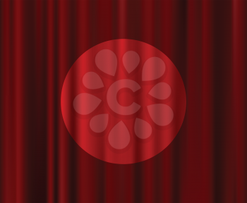 Red Theater Curtain 