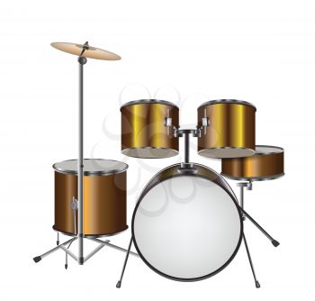  Illustration of Drum Kit 
