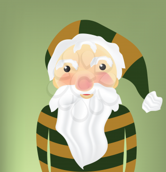  Illustration of Christmas Elf 