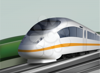 High Speed Deluxe Train