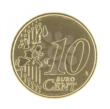 Royalty Free Photo of a 10 Cent Euro