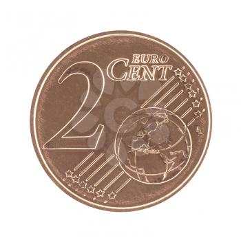 Royalty Free Photo of a 2 Cent Euro