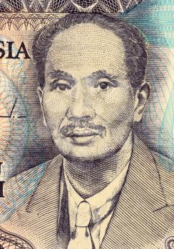 Royalty Free Photo of Dr. Soetomo on 1000 Rupiah 1980 Banknote from Indonesia. Indonesian hero