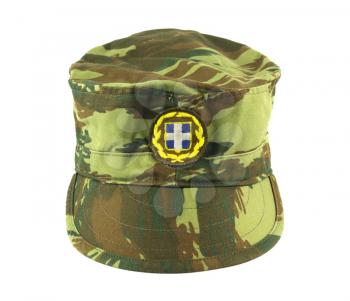 Royalty Free Photo of a Greek Army Cap