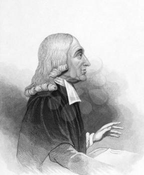 Royalty Free Photo of John Wesley (1703-1791) on engraving from the 1800s.
Anglican cleric and Christian theologian. Published in London by L.Tallis.