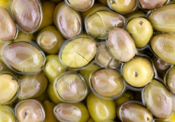 Royalty Free Photo of Olives in Oil