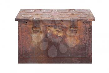 Royalty Free Photo of a Rusty Box