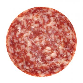 Royalty Free Photo of a Piece of Salami