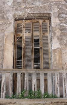 Royalty Free Photo of an Old Window