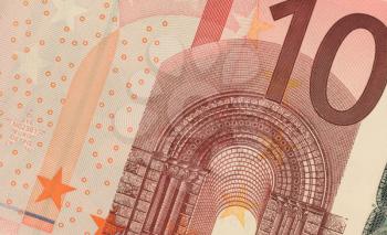 Royalty Free Photo of a !0 Euro Banknote