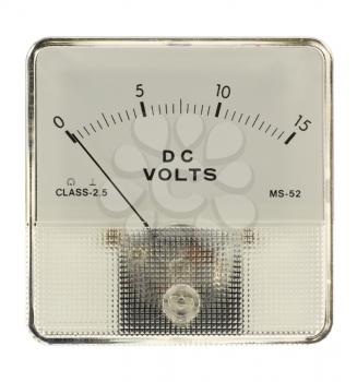 Royalty Free Photo of a Voltmeter