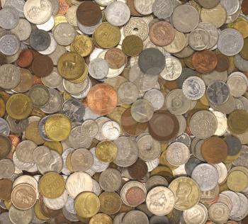 Royalty Free Photo of a Lot of Coins