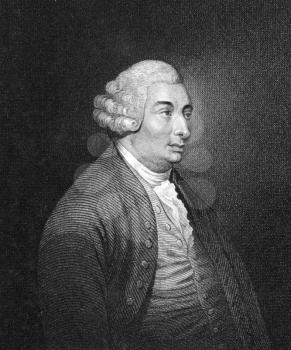 David Hume (1711-1776) on engraving from the 1830.
Scottish philosopher, economist and historian. Key figure of Western philosophy and Scottish Enlightenment. Published in London by Thomas Kelly.