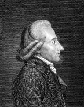 Emmanuel Joseph Sieyes (1748-1836) on engraving from 1859. French Roman Catholic abbe, clergyman and political writer. Engraved by unknown artist and published in Meyers Konversations-Lexikon, Germany