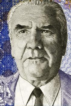 Joseph Maurice Paturau on 50 Rupees 2009 Banknote from Mauritius.