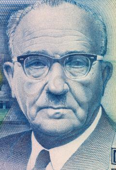 Levi Eshkol (1895-1969) on 5 New Sheqalim 1987 Banknote from Israel. Third Prime Minister of Israel during 1963-1969.