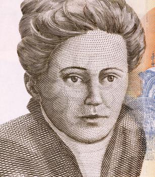 Nadezda Petrovic (1873-1915) on 200 Dinara 2011 Banknote from Serbia. Serbian painter.