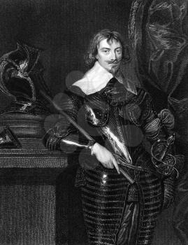 Robert Rich, 2nd Earl of Warwick (1587-1658) on engraving from 1827. English colonial administrator, admiral, and puritan. Engraved by H.Robinson and published in ''Portraits of Illustrious Personages