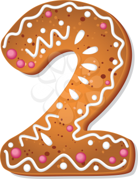 illustration of a cookies number two