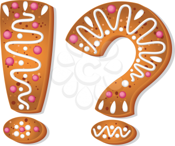 illustration of a cookies symbol