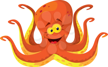 illustration of a big octopus