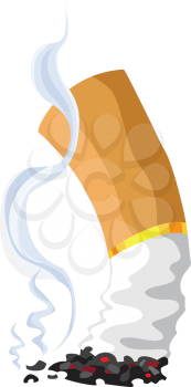 illustration of a cigarette