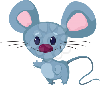 illustration of a funny mouse