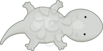 Royalty Free Clipart Image of a Lizard