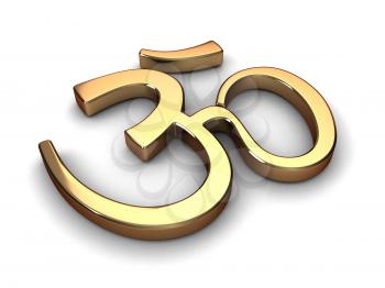 3D Illustration Representing Hinduism