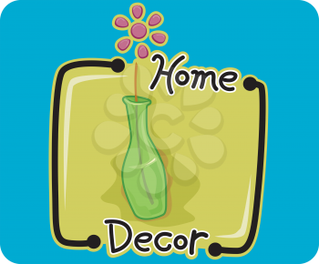 Icon Illustration Representing Home Decor