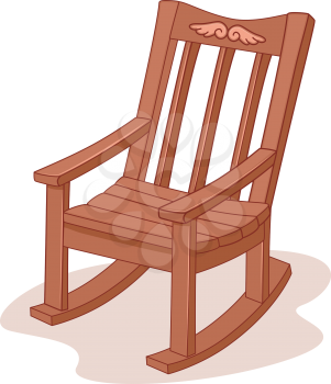 Illustration of a Rocking Chair
