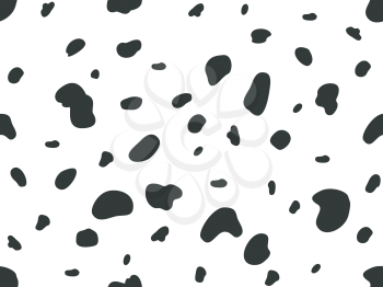 Royalty Free Clipart Image of a Dalmation Print