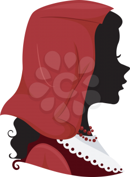 Illustration Featuring the Silhouette of an Italian Dress