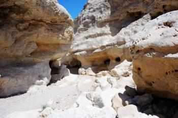 Royalty Free Photo of Desert Rock in Israel