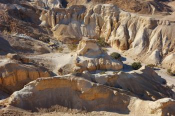 Royalty Free Photo of a Landscape of the Judean Desert, Near the Dead Sea
