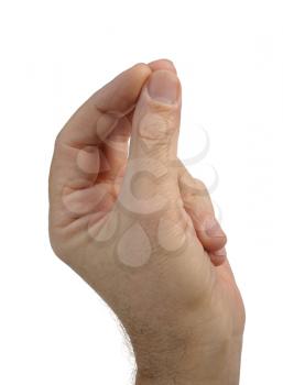Royalty Free Photo of Fingers Snapping