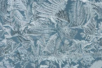 Royalty Free Photo of a Frosty Window