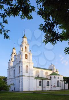 Royalty Free Photo of the Orthodox St. Sophia Cathedral in Polotsk, Belarus.