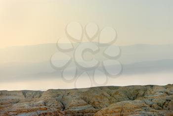 Royalty Free Photo of the Arava Desert in Southern Israel