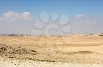 Landscape Judean Desert, near the Dead Sea