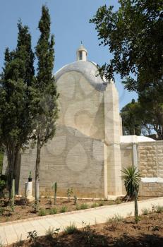 Dominus Flevit, Roman Catholic church, on the Mount of Olives in Jerusalem