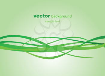 Royalty Free Clipart Image of a Green Background